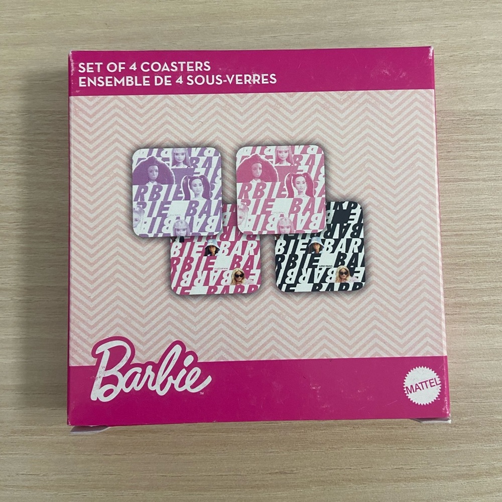 HOLIDAY BARBIE COASTERS